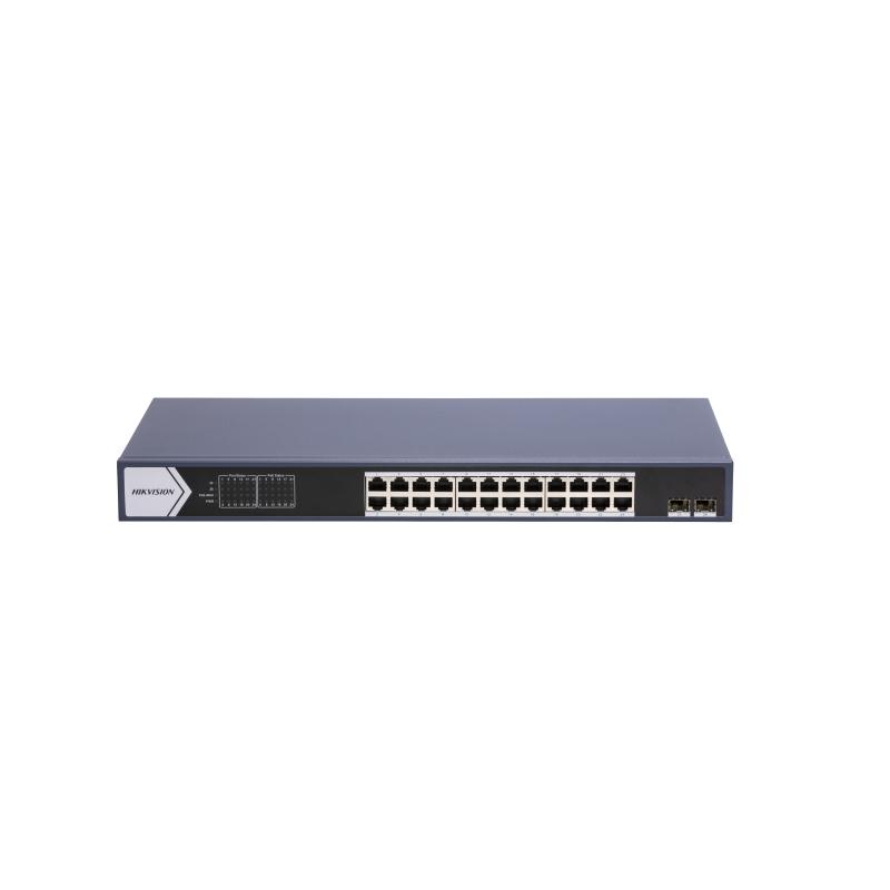 DS-3E0526P-E/M (B) 24 Port Gigabit Yönetilmeyen POE Anahtarı
